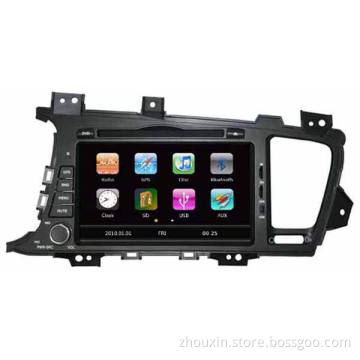 KIA K5 car dvd player gps navigation bluetooth dvbt isdb-t tv radio stereo